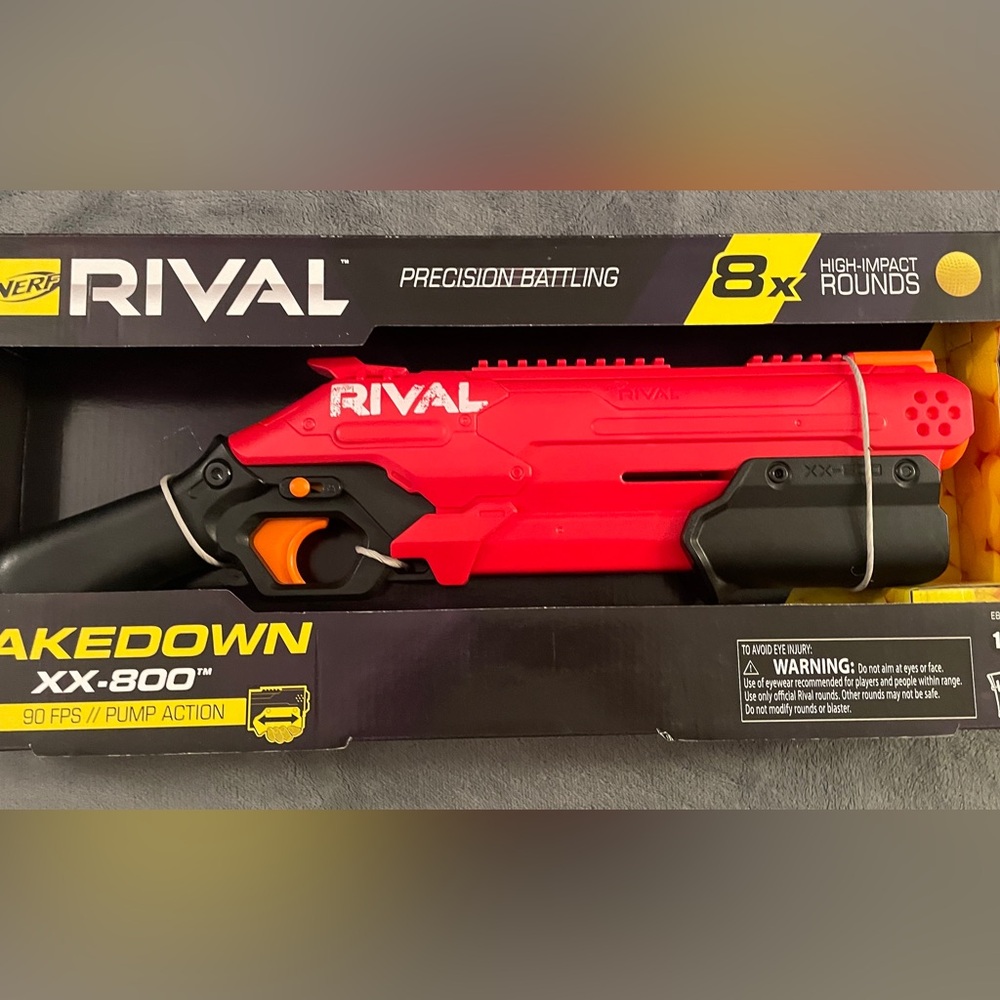 Nerf Rival Takedown XX-800 Blaster - New in box
